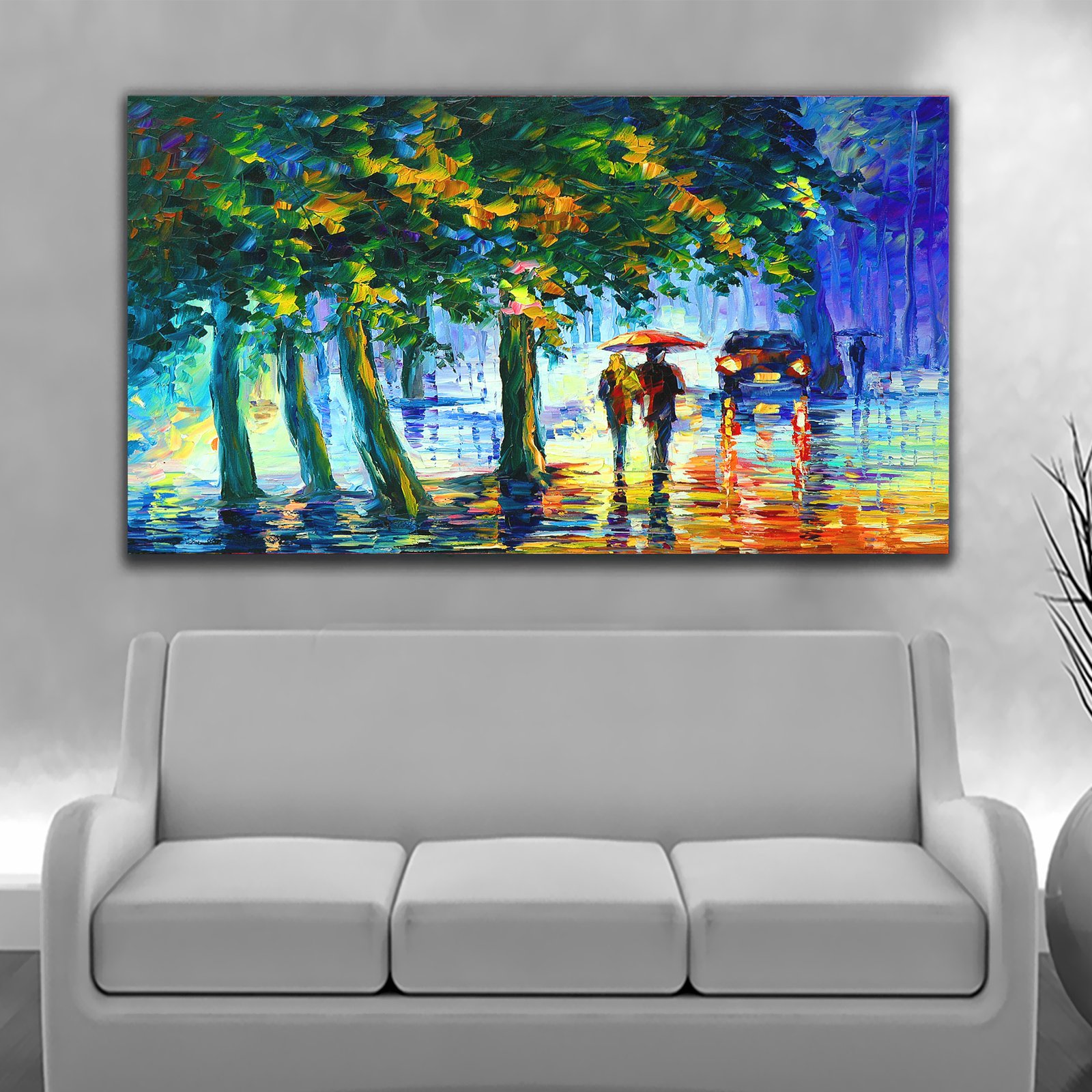 Classic loving Couple Premium Canvas Wall Painting decorative masterpiece for home decor